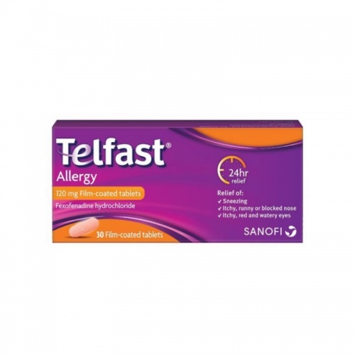 Telfast Allergy 120mg Tablets 30's